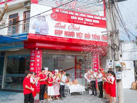 Khai trương cơ sở 15: TIẾNG TRUNG NGA SƠN - VÂN VÂN THIÊN BÌNH