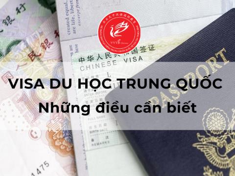 Visa du học Trung Quốc