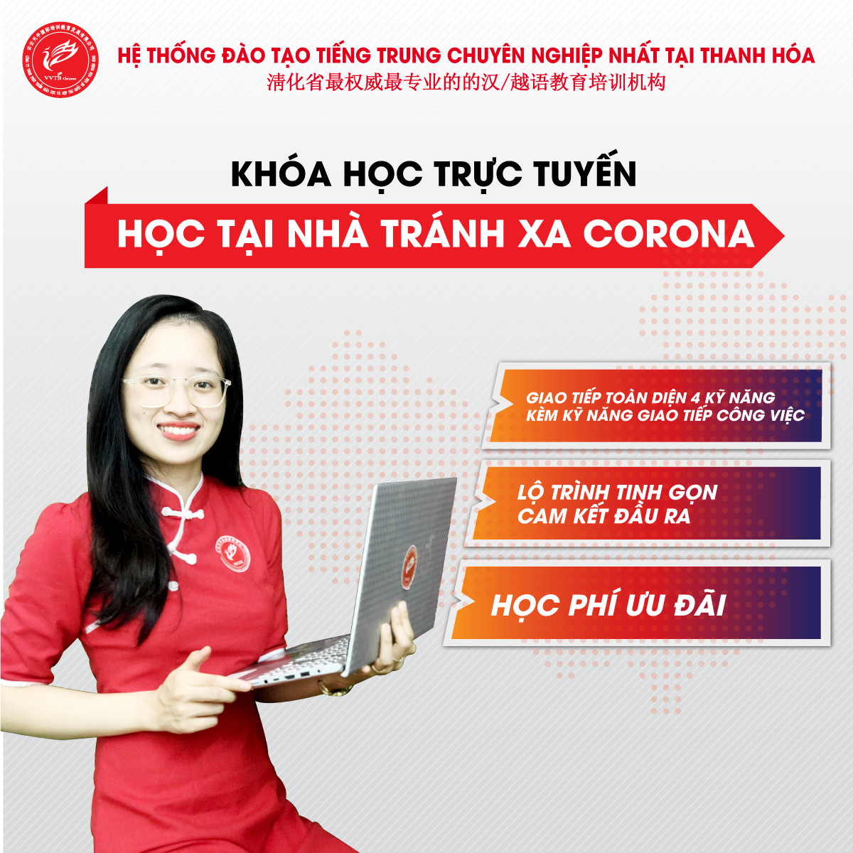 Tiếng Trung Online Mô Hình mới Hiệu Quả gấp đôi