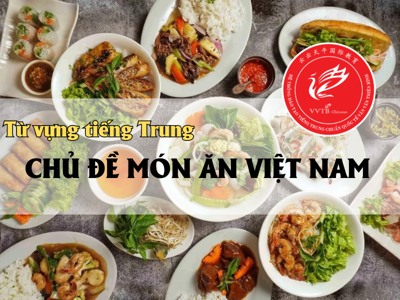 Từ vựng tiếng Trung chủ đề món ăn Việt Nam