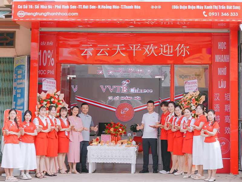 KHAI TRƯƠNG TIẾNG TRUNG HOẰNG HÓA - VÂN VÂN THIÊN BÌNH